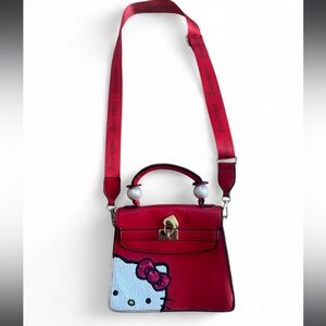 Hello Kitty Peek-A-Boo Satchel (also called a crossbody bag/ Danielle Nicole